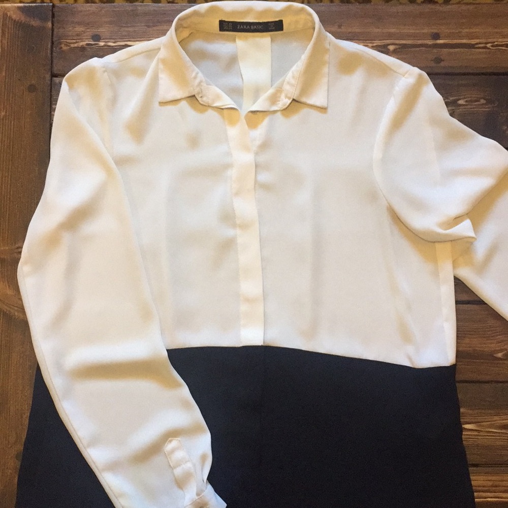 Zara long sleeve shirts